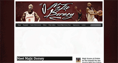 Desktop Screenshot of majicdorsey.com